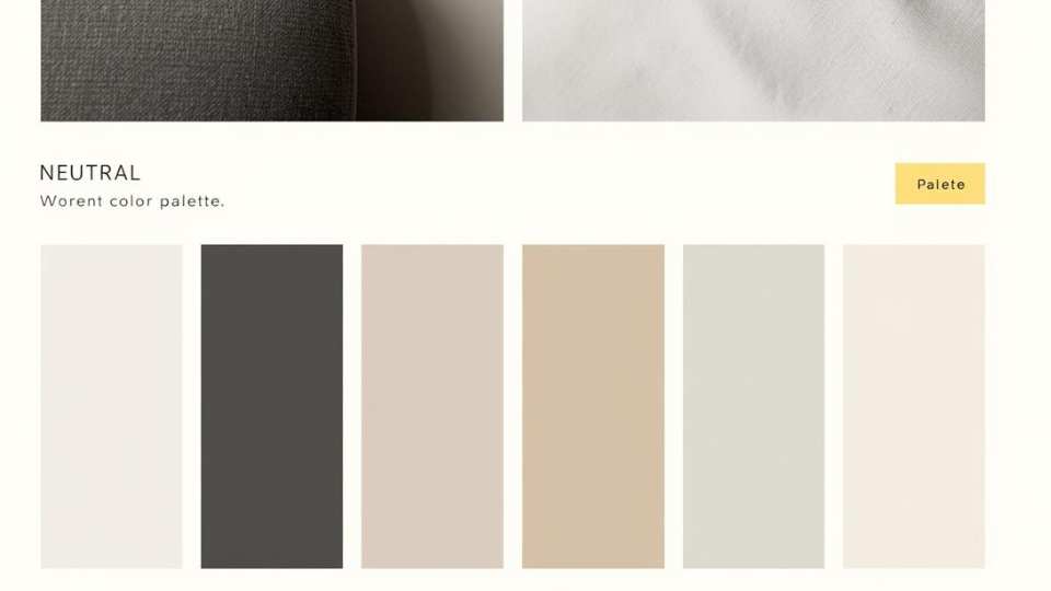 Neutral Color Palette